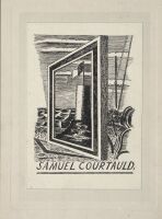 Design for Samuel Courtauld's Bookplate