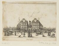 La Place Dauphine, Louis XIII Equestrian Statue at centre