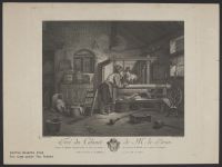 Interior with figures at a loom