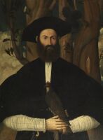 Bearded Man with a Falcon