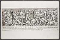 Plate 52 of 'Admiranda Romanarum Antiquitatum ac Veteris Sculpturae Vestigia': Soeuum, atque atrox facinus