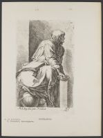 Old woman with book
