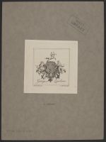 Bookplate of George Lambert (after)