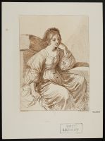 Figure of a seated woman