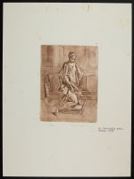 Kneeling female figure