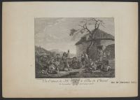 Scene outside a tavern