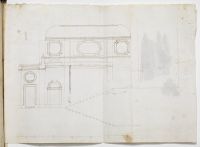 Section of the Fatebenefratelli hospital, Rome