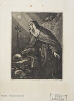 Female Franciscan saint (Saint Clare?)