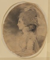 Bust portrait of Anne Weston, wife of Horace St. Paul