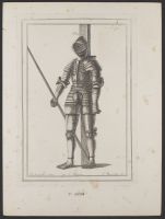 A second view of a suit of armour made for Henry VIII when he was eighteen