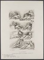 Series of seated figures