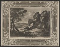 Landscape with ruins