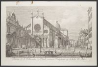 Platea S. S. Iohannis et Pauli, eorum Templum et Schola D. Marci (Piazza dei Santi Giovanni e Paolo with the Church and the Scuola Grande di San Marco)