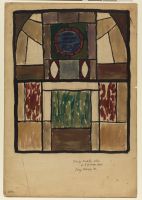 Design for stained glass window