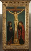 Crucified Christ with the Virgin and Saint John