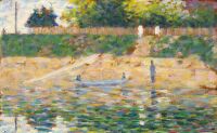 Boat by the Riverbank
