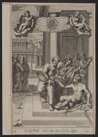 Saint Peter cures the man borne Lame