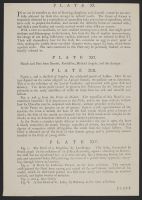 Text for drawing manual. Description of the Plates, page 3 of 5