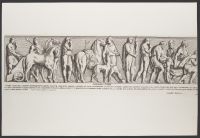 Plate 70 of 'Admiranda Romanarum Antiquitatum ac Veteris Sculpturae Vestigia': Funeralis Pompa