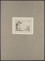 The peasant plagued by bees (le paysan assailli par les abeilles)
