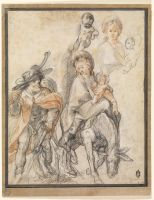 Studies for The Flight into Egypt