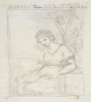 Study for the portrait of Anne Seymour Damer (née Cosway) as Ceres