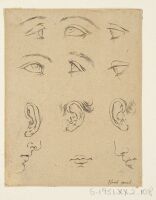 Six eyes, three ears, two profiles, and a mouth 