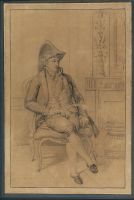 Portrait of a man, seated - M. Mouron (?)