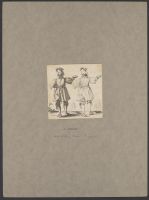 Officer with a ruff seen from the back (l'officier a la  collerette vu de dos)