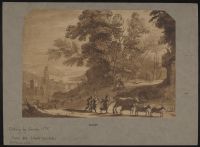 Landscape with Brigands Attacking a Group of Peasants with their Herds