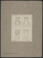 Plate 68: Diagram of the visual decorum of a statue's pedestal