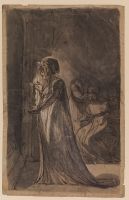 Lady Macbeth sleep-walking (recto)