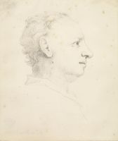Profile portrait of Jonathan Richardson the Younger
