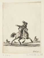 A Horseman with a sword