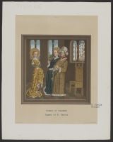 Saint Ursula, with divine inspiration, accepts the offer of  marriage