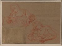 Two studies of the Virgin and Child