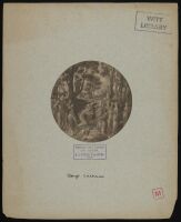 Illustration with grouped figures in a woodland