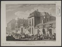 Pillage de l'hôtel de Castries...
