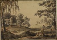 Landscape with trees - Windsor Park (?)