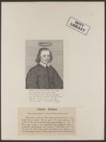 Portrait of Richard Brome