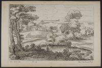 Landscape with a pond