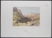 Example D, landscape scene with a cross