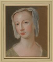 Portrait head of Catherine Hyde, Duchess of Queensberry (recto)