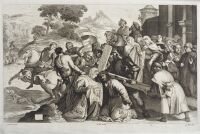 The miracle of Saint Veronica's veil