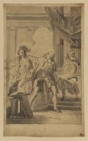 'Her ample presence fills up all the space...' - illustration to 'The Dunciad' by Alexander Pope