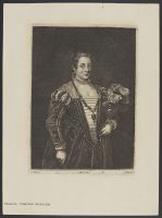 Portrait of a woman, three-quarter-length