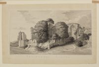Ruins of the Great Hall at Kenilworth Castle
