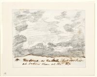 Cloud study (after Alexander Cozens' 'Engravings of Skies')