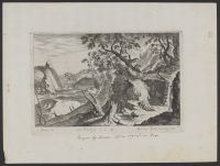 Mary Magdalene living as hermitess (?)