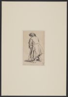 The old beggar on a single crutch (Le Vieux mendiant à une seule béquille)